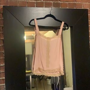 Lace tank top